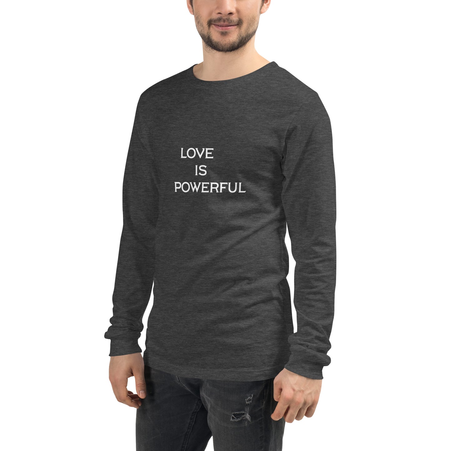 Love Is Powerful - Unisex Long Sleeve Tee