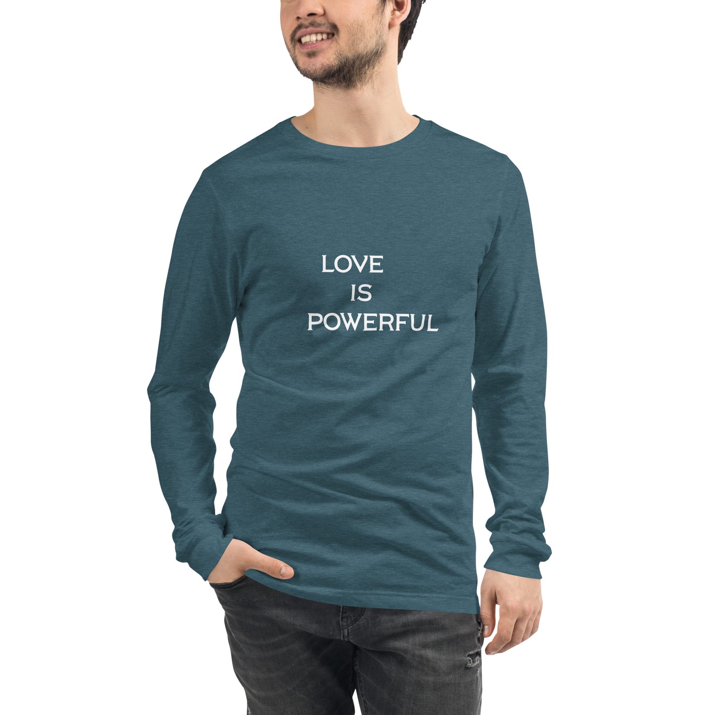 Love Is Powerful - Unisex Long Sleeve Tee