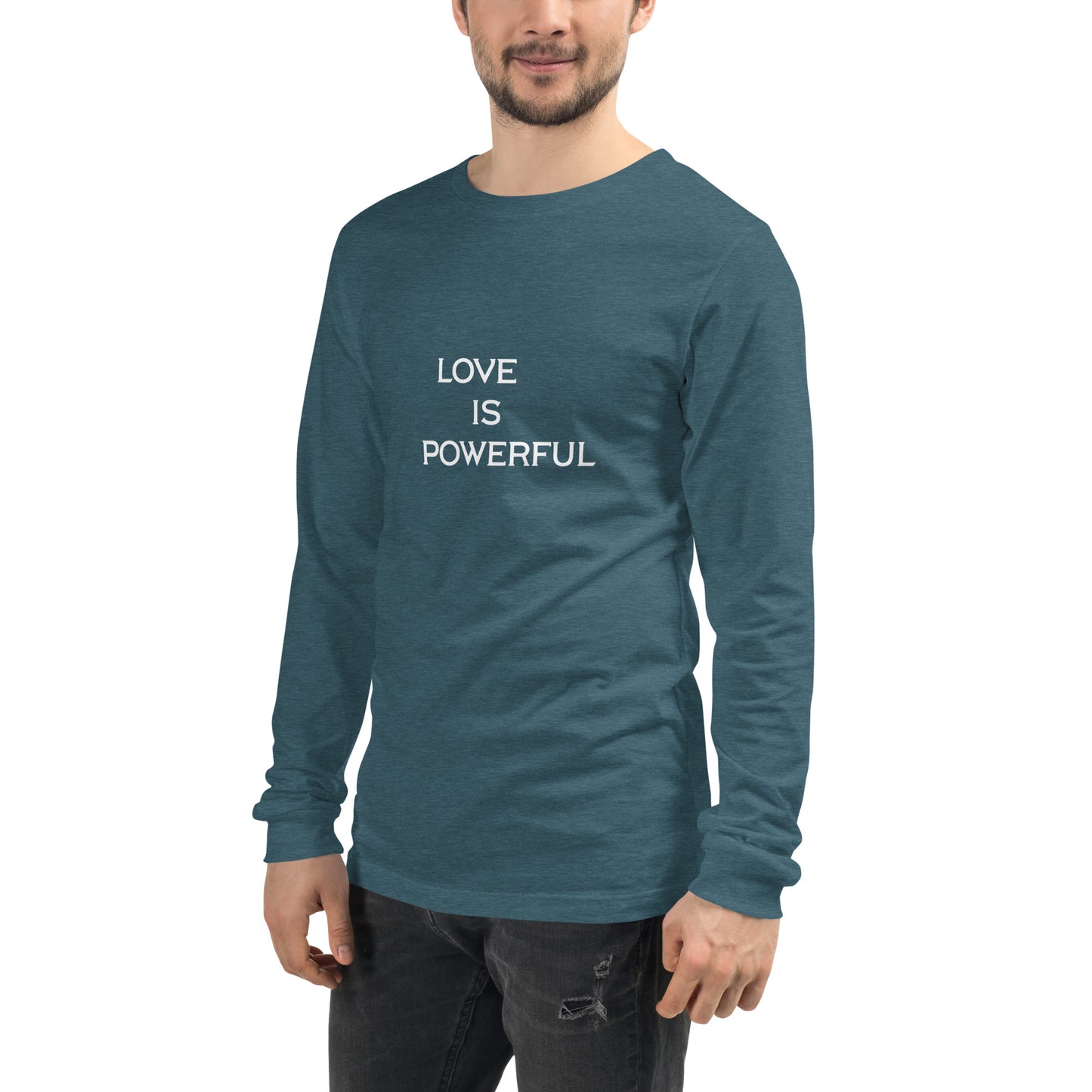 Love Is Powerful - Unisex Long Sleeve Tee