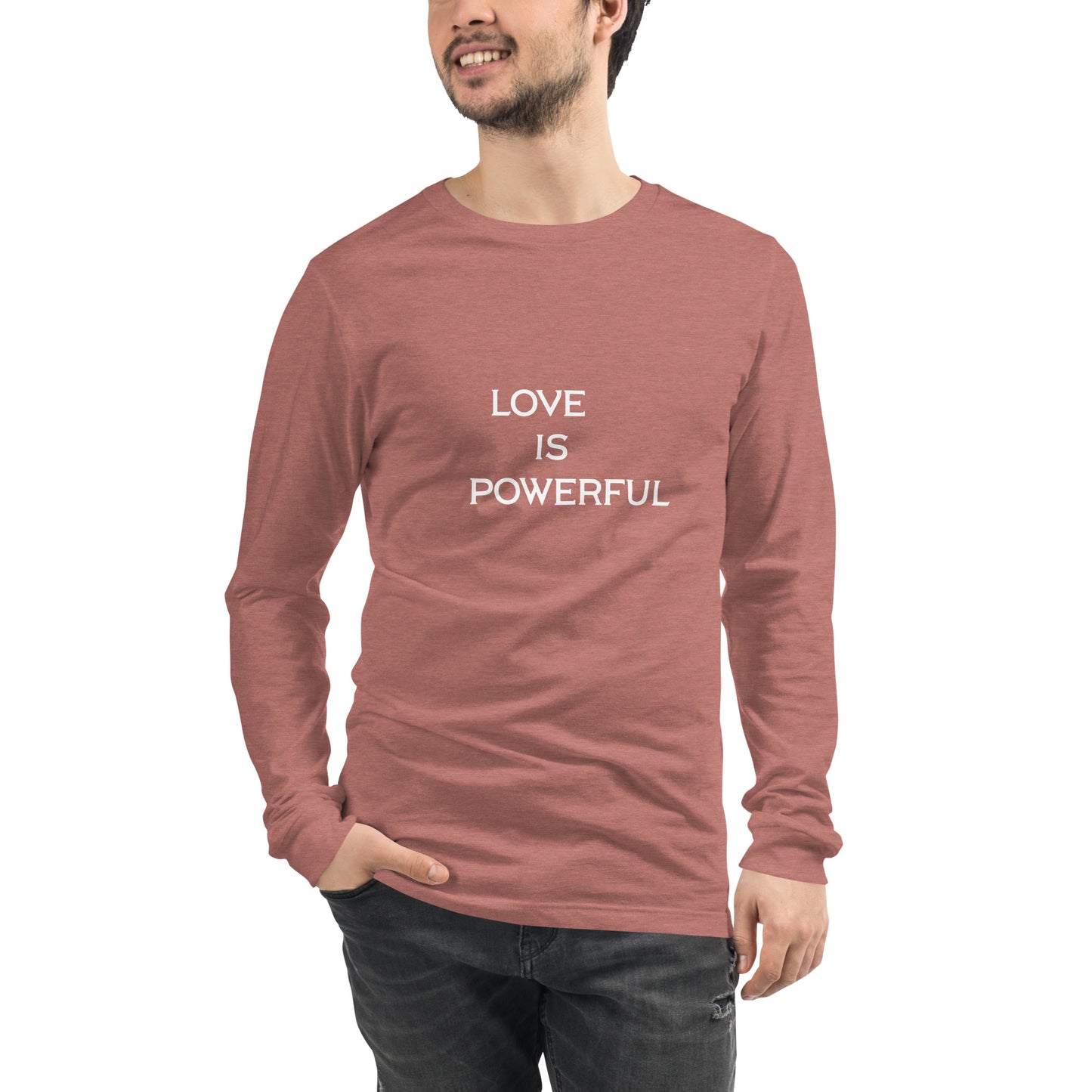 Love Is Powerful - Unisex Long Sleeve Tee