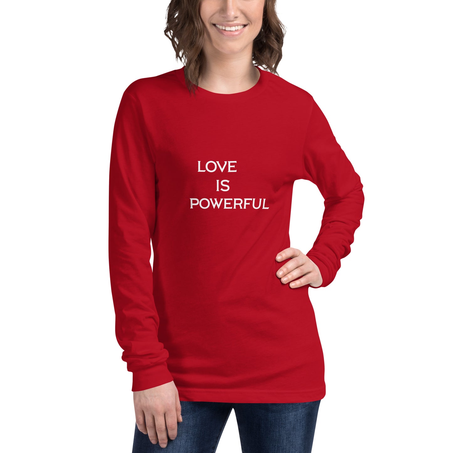 Love Is Powerful - Unisex Long Sleeve Tee