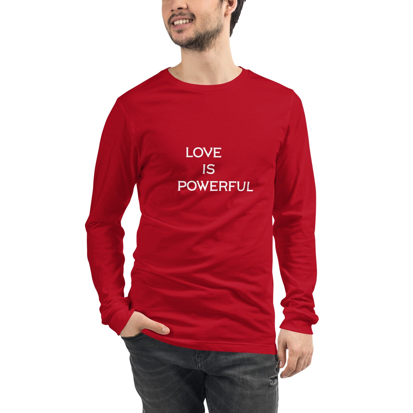 Love Is Powerful - Unisex Long Sleeve Tee