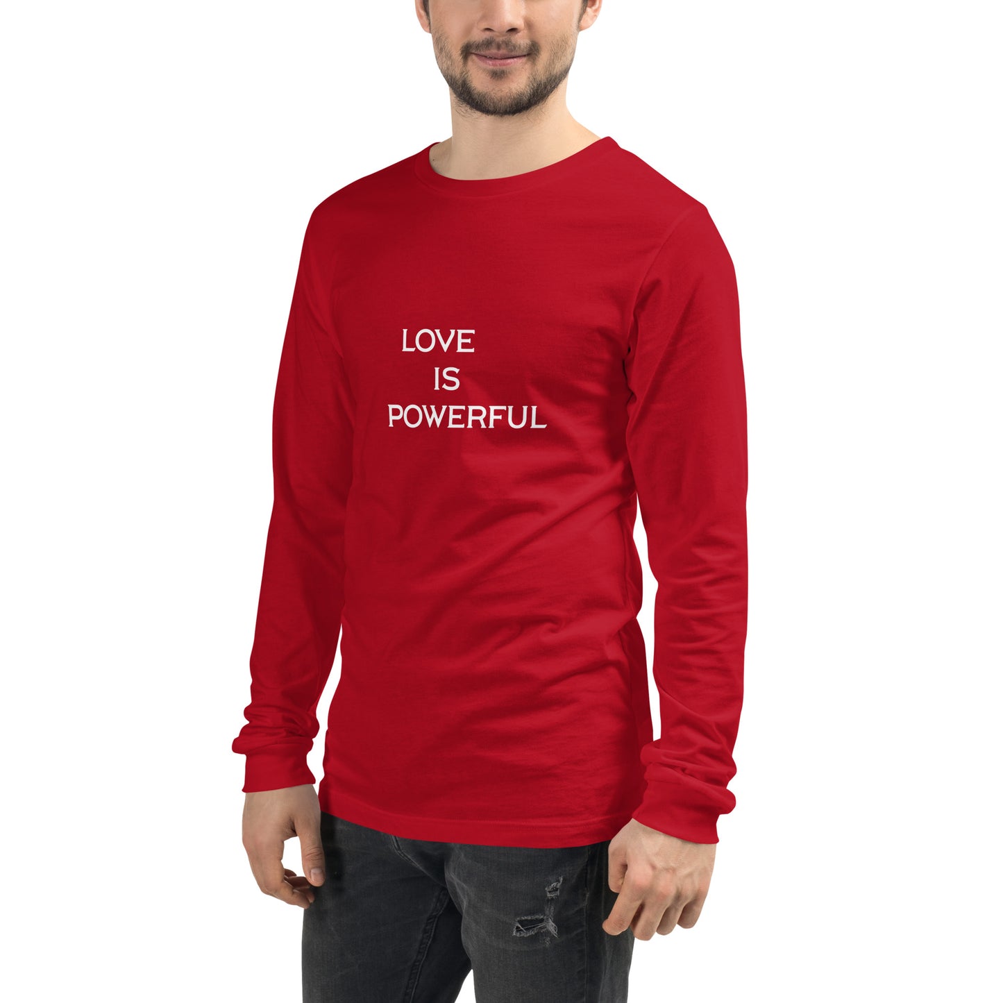 Love Is Powerful - Unisex Long Sleeve Tee