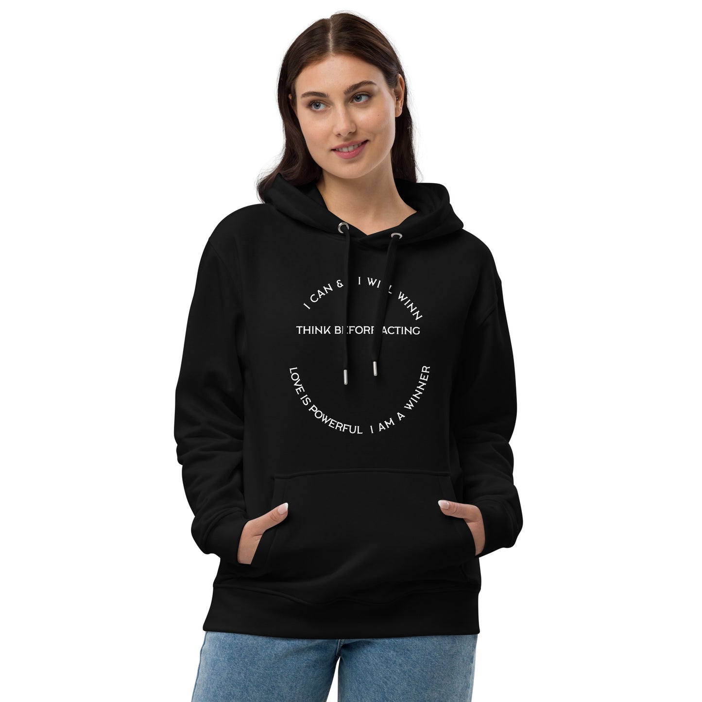 I can and I Will Win - Premium eco hoodie