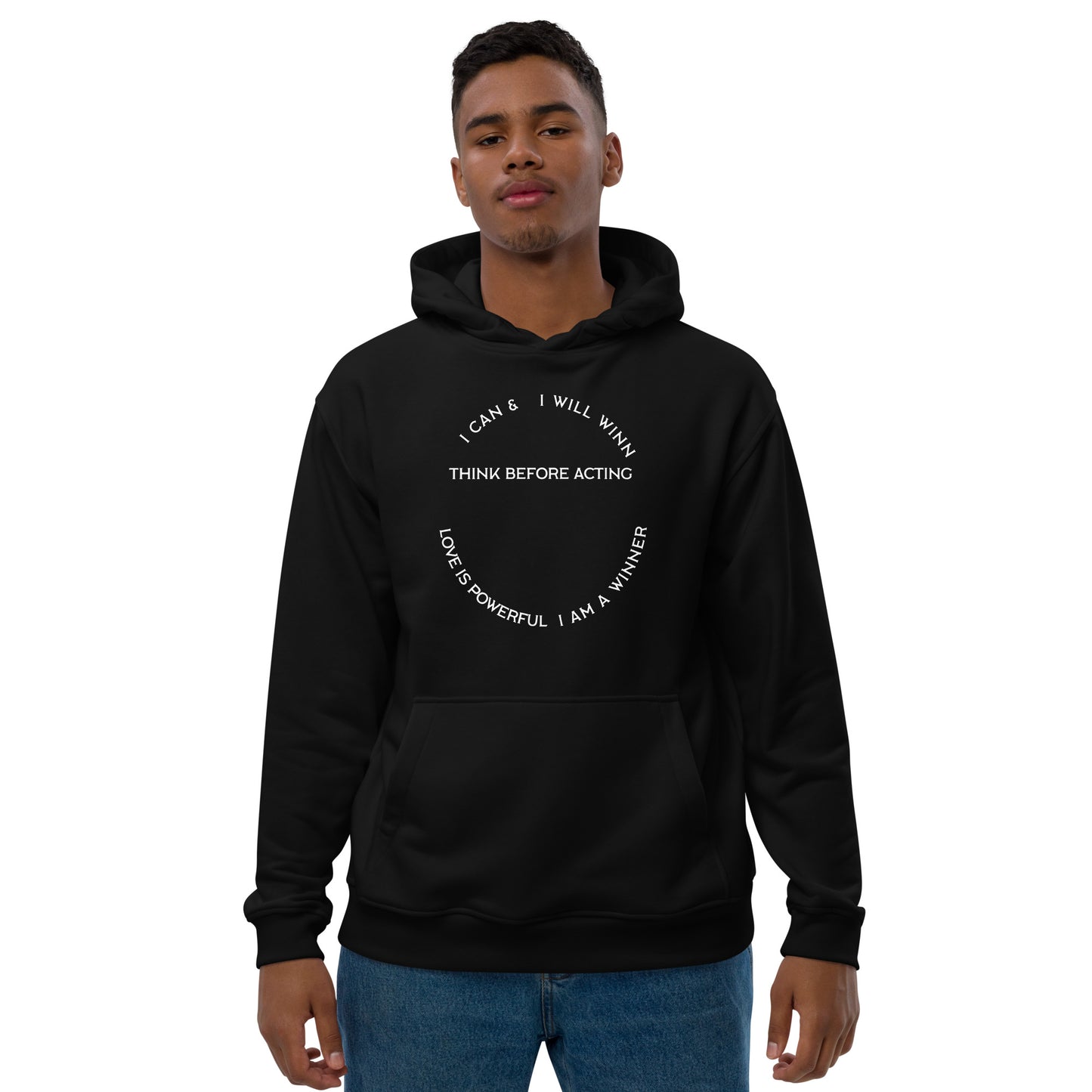 I can and I Will Win - Premium eco hoodie