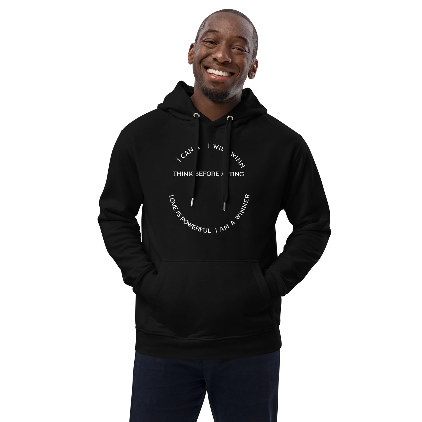 I can and I Will Win - Premium eco hoodie