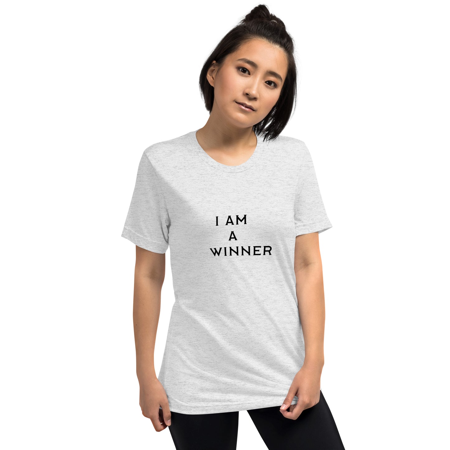 I Am A Winner - Short sleeve couple's t-shirt