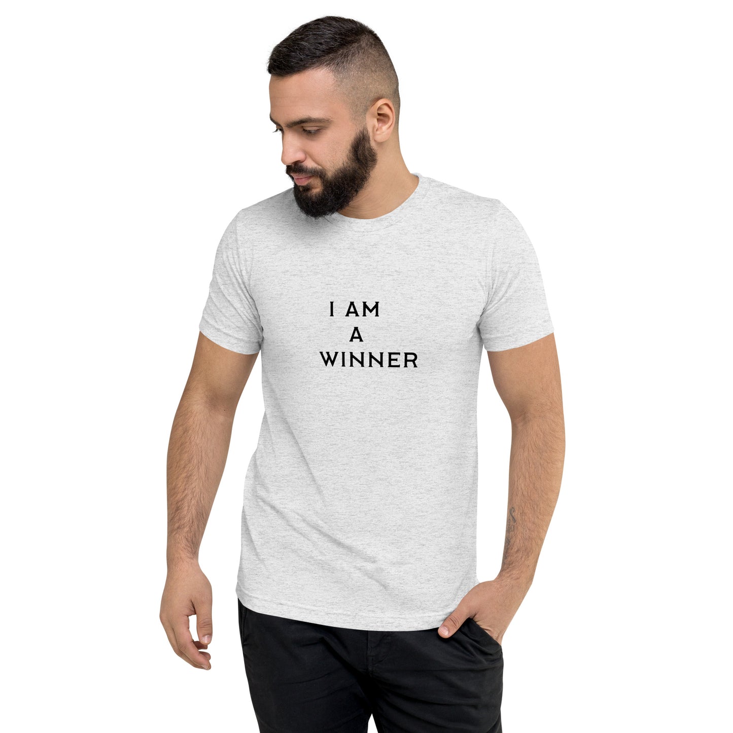 I Am A Winner - Short sleeve couple's t-shirt