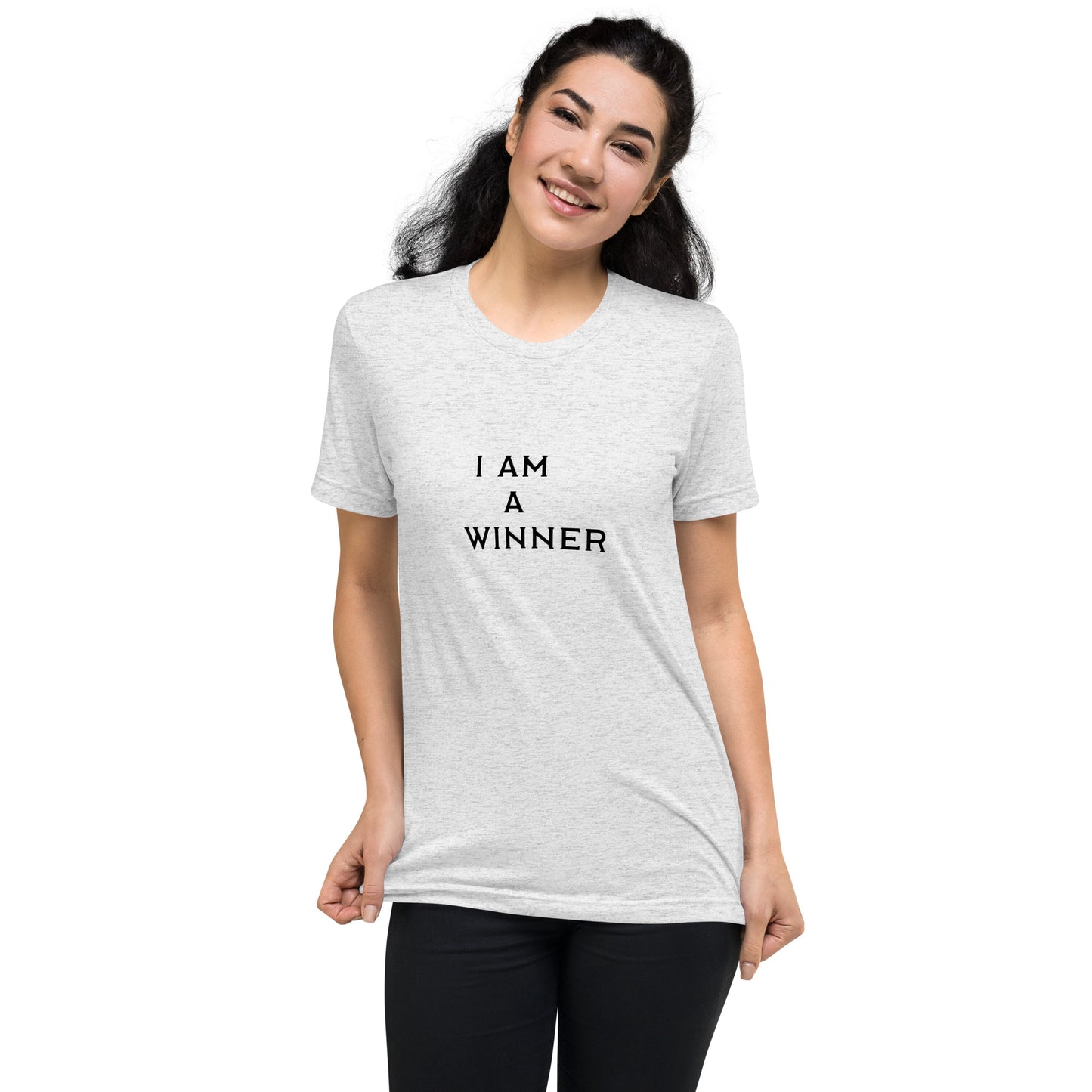 I Am A Winner - Short sleeve couple's t-shirt