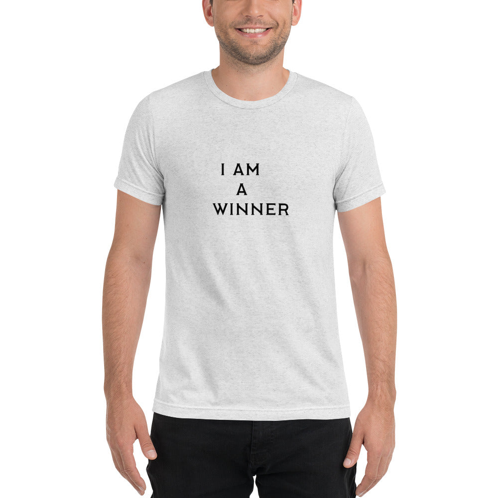 I Am A Winner - Short sleeve couple's t-shirt